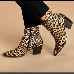 Lulus X Matisse Leopard Boots